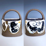 Nakayoshi Cats Flower Vase