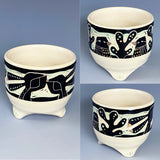 Rabbits and Birds Guinomi