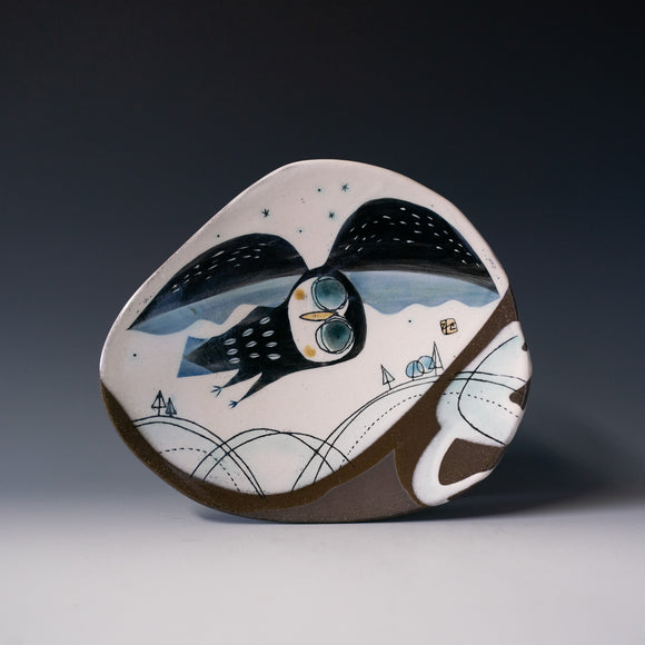 Flying Owl Plate
