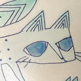 Big-Eyed Cat Plate
