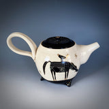 Cat and Horse Teapot