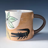 Gator and Palm Tree Mug