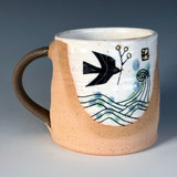 Seabirds and Waves Mug