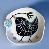 Bird and Leaf Spoon Rest