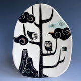 Owls and High Mountains Plate