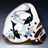 Koi in the Water Flow Plate