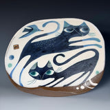 Playful Cats Plate