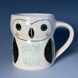 Black and White Owl Mug