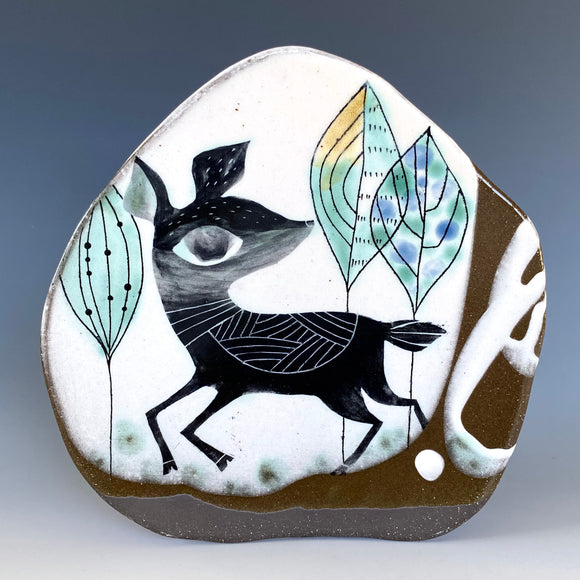 Forest Deer Plate
