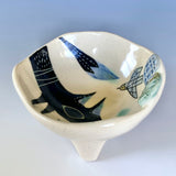 Dog and Bird Small Bowl