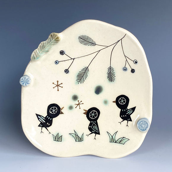 Singing Chicks Plate