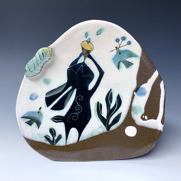Rabbit Musician Plate