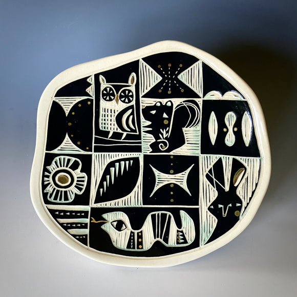 Animal Quilt Plate