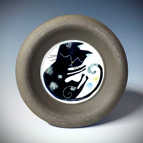 Napping Cat Small Wall Piece