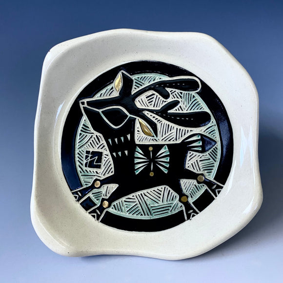 Running Deer Small Plate