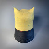 Two Tone Cat Sculpture