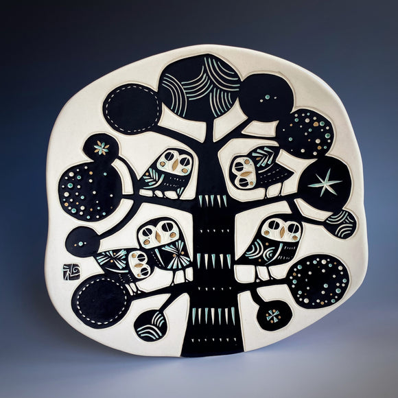 Owl Harmony Plate