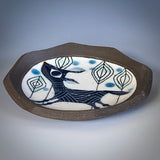 Deer and Trees Small Hanging Plate