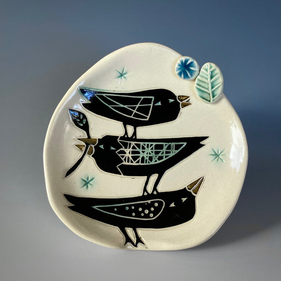 Three Little Birds Spoon Rest