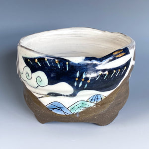 Flying Crane Teabowl